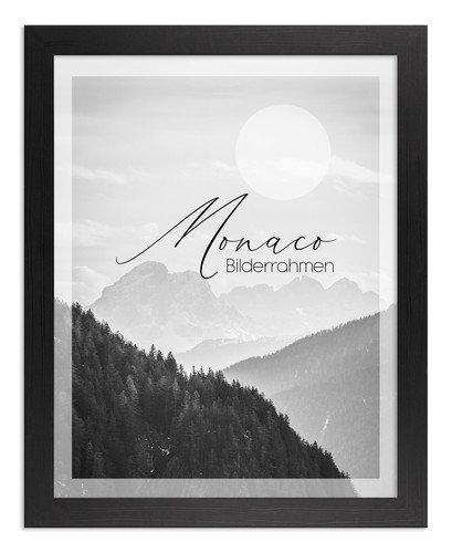 Bilderrahmen monaco schwarz - in,