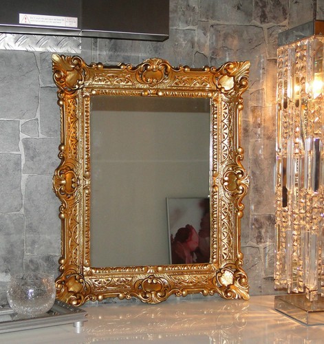 Bilderrahmen gold barock 56x46 - bilderrahmen,